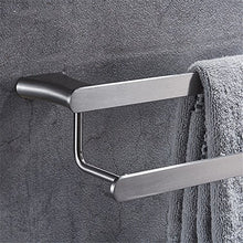 In acciaio inox 304 bagno con doppio asciugamano spazzolato portasciugamani opaco portasciugamani sospeso portasciugamani    50 cm
