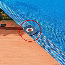 KUANDARGG Tessuto di Varie Dimensioni Rete Resistente Ai Raggi UV Rete in Tessuto con Occhielli, Tessuto Solare per Giardino Esterno Pergola Sedia A Sdraio, 2x5m