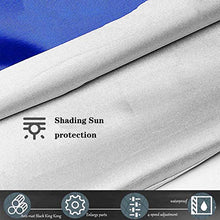 JPENG Sunproof UV Ombrellone Portatile Pieghevole Ombrellone da Giardino Rosso Blu Outsunny Ombrellone Esterno Tondo Ombrello Parasole,2m,2.4m