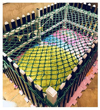 Rete Protettiva per Gatti,Rete a Fune Rete di Balcone Giardino Storage Luggage Cargo Corda Net Nylon Net Gattier,per Ringhiera Scale Proteggere Recinzioni Piante Recinto Trellis Party Foto Appeso,3" 5