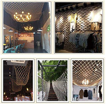 Protective net decoration / Bambini Balcone sicurezza Nets soffitto Fence cattura con la rete corda della canapa Nets Crawl Scale Protezione Reti di partizione Nets vestiti Nets la casa Decorazione Ne