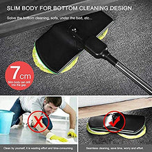 SSAYY Spray Mop Mop Rotante Elettrico Senza Fili Pulizia Mop Rotante Portatile Spazzola per Pavimenti Alimentata A Batteria Ricaricabile Spazzola per Pavimenti A Parete