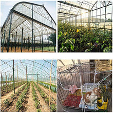 Telone Trasparente da 0,3 Mm per Esterni, Telone in PVC Trasparente, Copertura Vegetale, per Balconi, Tetti, Piscine, Fattorie, Vasi di Fiori, Garage, 450G / M²(0.3mm3x6m(9.84x19.68ft))