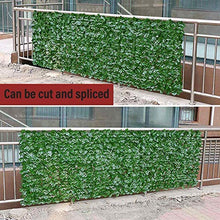 YUXO Artificiale Siepe Finta Foglia Edera Recinzione per la Privacy della Parete della pianta Artificiale Recinzione Decorativa per Balcone Denso e Traspirante Antivento Privacy