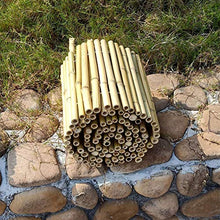 Balcone Protezione Recinto di bambù Schermata Privacy Stuoia di bambù Palo di bambù Diametro 2,5 Cm A Prova di Vento Antisettico Giardino, Cortile Esterno Raccordo per Balcone