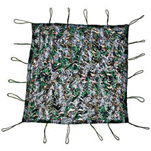 JIANFEI - Rete da sole mimetica da giardino, in 9 misure, regolabile (colore: verde, dimensioni: 3 x 4 m)