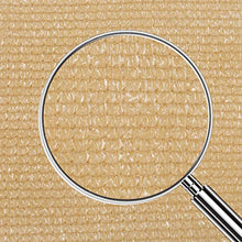 AXT SHADE Frangivista Schermi divisori e protettivi per balconi 90x300cm HDPE, con Funzione di Protezione UV Sabbia Beige