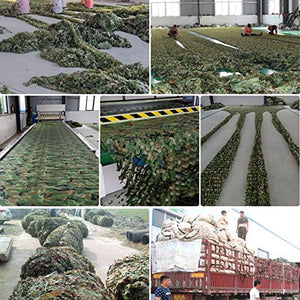 AWCPP Netting Camo Netting Shading Net Camo Netting | Oxford Text Shaducing Net | per la Caccia, la Decorazione, la Tonalità Del Sole, la Festa a Tema, il Campeio, la Cieca, All'Aperto,a,7 × 8M.