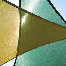 VERDELOOK Tenda a Vela Triangolare in polietilene, 3.6x3.6x3.6 m, Ecru