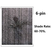 Paralume Black Sunblock, Rotolo in Tessuto Resistente All'ombra UV 60-70% per Casa, Cortile, Pianta (Senza Occhielli) (Dimensioni : 5x50m(16.4 ftx164 ft))