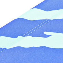 Pierre Cardin, Celeste, Linea Haiti,Spiaggina Lione, con Ruote, con Parasole, Mare Giardino Piscina, 145x63x15 cm