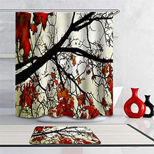 LIYAN Combinazione Bagno. Immagini Chiare E Colori Vivaci Rendono Il Tuo Bagno Pieno di Vita. Accessori da Bagno. Foglie di Acero Rosse