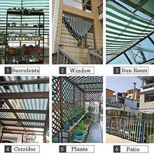 CYY Esterni Balcone Cortile Rete Ombreggiante,90% di Resistente Ai Raggi UV/Isolamento Termico,Telo Ombra con Occhielli(10x13ft/3x4m)