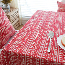 Jian ya na Red Deer Albero di Natale Modello di Tela Rettangolare Tovaglia Table Cover Cucina, caffè, Picnic, Inviti a Cena, Fiere 55"x71