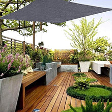 Jonist Tende da Sole a Vela Tende da Sole per Patio 3,6 m X 2,4 Tende da Sole per Tende da Giardino Vele da Giardino Impermeabili Tende da Sole per Auto. Tendina Parasole per Bebè, Grigio - 2,4 x 3