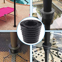 Epaynetwork Tappo a Cuneo Cono per Ombrellone Base per Ombrellone Supporto per Tavolo da Patio Tappo per Anello per Foro per Ombrellone Diametro 1 5 Pollici / 38 Mm per Apertura Foro Tavolo
