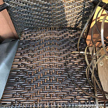 Haude Brown Coffee Gradient Flat sintetico Rattan Riparazione Materiale Plastica Rattan Wicker Kit Riparazione Mobili Patio