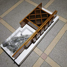LHQ-HQ cremagliera del Vino Europeo retrò portabicchieri Parete di Legno Narghilè