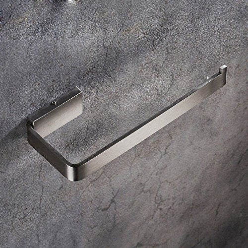 MBYW Portasciugamani Moderno Portasciugamani Elegante per Il Portasciugamani in Acciaio Inox 304, portasciugamani da Bagno in Acciaio Inox Satinato, Appendiabiti Asciugamano per Il Bagno