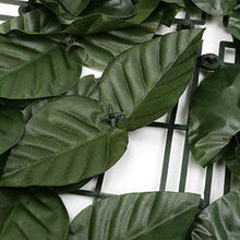 YUXO Artificiale Siepe Finta Foglia Edera Screen Garden Paddock Fixings Cortile Recinzione in Legno Decorazione murale Recinto di Foglie di edera Artificiale Antivento Privacy