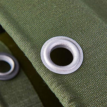 Tela Cerata Impermeabile, Telo Antipioggia per Camion Spesso Occhielli in Metallo Telo di Copertura per Piscina sul Tetto All'aperto 650 G/M²(Size:3×6M)
