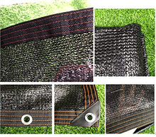 LLPEIJIE026 Rete Ombreggiante 80%,Crema Solare,Tenda Parasole Rettangolare,Resistente ai Raggi UV,Traspirante,con Occhielli,per Giardino,Terrazza,Campeggio,Patio,Nero(2x4m/6.6x13.1ft)