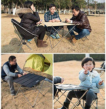 Tavolo da Picnic all'aperto Designer Tables Laterali Picnic Outdoor Camping Pieghevole in Alluminio Pieghevole e Sedia Cover (Colore: Brown, Dimensione: Tabella) BBQ Party Table
