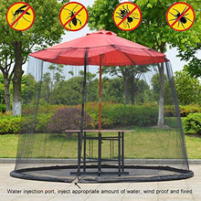 2021 Nuovo Ombrellone Zanzariera Ombrellone Il tuo ombrellone in un gazebo Zanzariera Parasole da esterno Prato da giardino g Ombrellone Copertura parasole (Colore: Bianco, Dimensioni: Roma 300x300x23