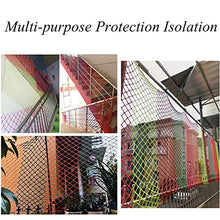 JFFFFWI Rete di Sicurezza per ringhiere per Scale, Balcone per Bambini Decorazione per Rete Protezione Recinzione Arrampicata Corda Intrecciata Cargo Rimorchio Rete per reti Rete per ringhiere per r