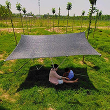 MNBV Protezione Solare Protezione Anti-UV Crittografia Addensare Balcone Esterno Tenda da Sole Fiori Pianta Serra Famiglia Telo Isolante Termico per Auto (Colore: Nero, Dimensioni: 4x10m)
