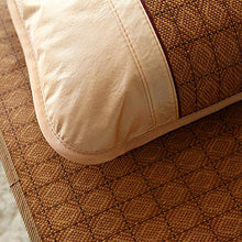 Wifehelper Tessili per la Casa Tappetino in Rattan Eco-Friendly Confortevole Set di Lenzuola con Angoli Durevoli e Confortevoli(48 * 74cm)