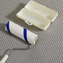 LLQM Bastoncino per Capelli, Rullo appiccicoso di Polvere, Carta Antipolvere può Essere Strappata in Diagonale, Spazzola per Rullo 16 cm, Feltro per Rimuovere peli e Polvere