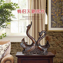 WPXBF Scultura Statua Busti Sculture Artigianato in Resina Swan Wine Rack Home Restaurant Wine Cabinet Decorazione Ornamenti