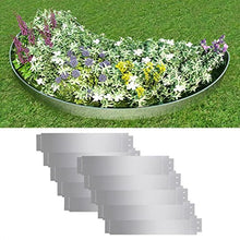honglianghongshang Barriere e recinzioni Delimitazioni e recinzioni da Giardino Set Pannelli Recinzione Prato 10 pz Acciaio Zincato 100x20 cm