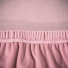 Monba - Fodera per divano letto in velluto volpe, copertura completa, pieghevole, senza braccioli, colore: rosa, L: 160-195 cm