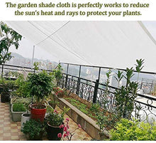 CXF Rete ombreggiante, Serra Shading Netto con Occhielli 85% di ombreggiatura Tasso Resistente ai Raggi UV Sunblock Ombra Panno for la pianta del Fiore da Giardino (Size : 4×4m)
