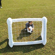 NTT Supporto di Calcio Gonfiabile del PVC, Montaggio e smontaggio rapidi, Ideali per Uso in Giardini o parchi, Facili trasportare,M