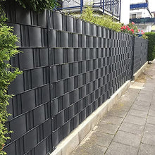 LSXIAO All'aperto Privacy Striscia di Pannelli, Schermo Antifurto, Recinzione in Plastica Contro Il Sole E Il Vento Tagliabile con Clip di Fissaggio in PVC per Recinzioni A Doppia Barra