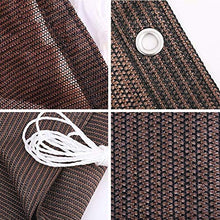 ZX-tarps ZXZIXI Ombra Reticolato Panno tonalità Marrone Sunblock Blocco UV al 95% Shade Fabric Tasteless Traspirante attività All'aperto HDPE (Color : Brown, Size : 2X5M)