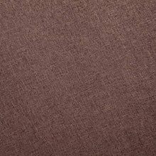 Cikonielf - Divano a 2 posti, design scandinavo, con 2 cuscini per schienale e 2 cuscini per seduta per soggiorno, 116 x 70 x 73 cm, colore: Marrone
