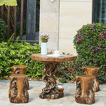 DNNAL Set di mobili Portico per Patio, Combinazione antisettica a Quattro Pezzi per tavoli e sedie da Giardino all'aperto Cortile