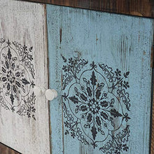 Mendler Serie Vintage Como cassettiera Legno Stile Spagnolo Modello Funchal 40x80x84cm