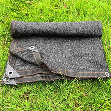 Telo Ombreggiante, Pannello dello Schermo for la Privacy in Tessuto for ombrellone con passacavi - Protezione UV 95% for Esterni, Patio, Tende da Sole, Copertura for finestre, pergola o Gazebo (Nero)