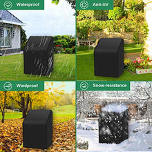 INMUA Copertura per Sedie da Giardino Impilabili, Copertura per Sedia Esterno Giardino Telo Impermeabile Antivento, Anti UV, in Tessuto Oxford 420D Resistente (65 X 65 X 80/120 cm)