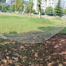 Envisioni The Garden - Amaca in corda di cotone organico per dormire, doppia extra larga, lunghezza totale 2,2 m, senza supporto, barre di legno, capacità di peso 99,8 kg