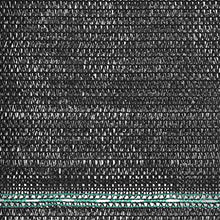 vidaXL Recinzione per Campo da Tennis in HDPE 1x25 m Nera Rete Schermo Privacy