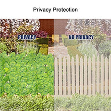 YUNSHAO Green Faux Trellis Balcone Screening Privacy Privacy Parete Parete Landscaping Garden Recinzione UV Fade protetta, 1m x 3m