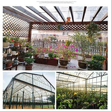 Telo Occhiellato Impermeabile per Tenda da Balcone in Plastica per Esterni, Copertura Esterna per Tende da Sole Serra Vegetale, può Essere Personalizzato (Color : Transparent, Size : 1.9x1.9m)