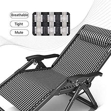 Sedie reclinabili per sedie reclinabili, chaise longue pieghevoli, resistenti, regolabili, a gravità zero, per esterni, spiaggia, patio, supporta 150 kg