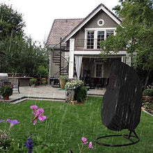 ZJBJ Patio Premium Copertura per Sedia sospesa in Vimini, Altalena a Forma di Uovo, 42"Dia X 79" H, Impermeabile all'aperto